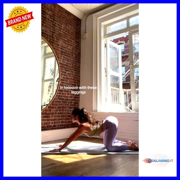 4-Pack Women's Full Length Athletic Leggings with Pockets High Waist Tummy - Picture 6 of 6